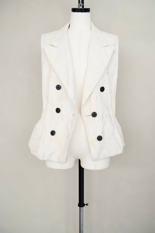 2000s Dries Van Noten, jacquard vest