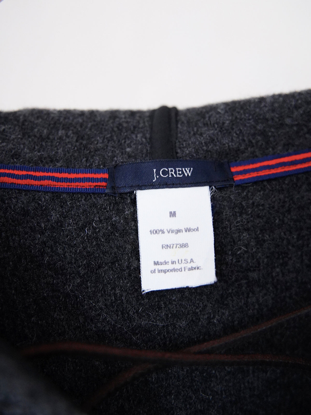 2000s J crew, lace up pullover top