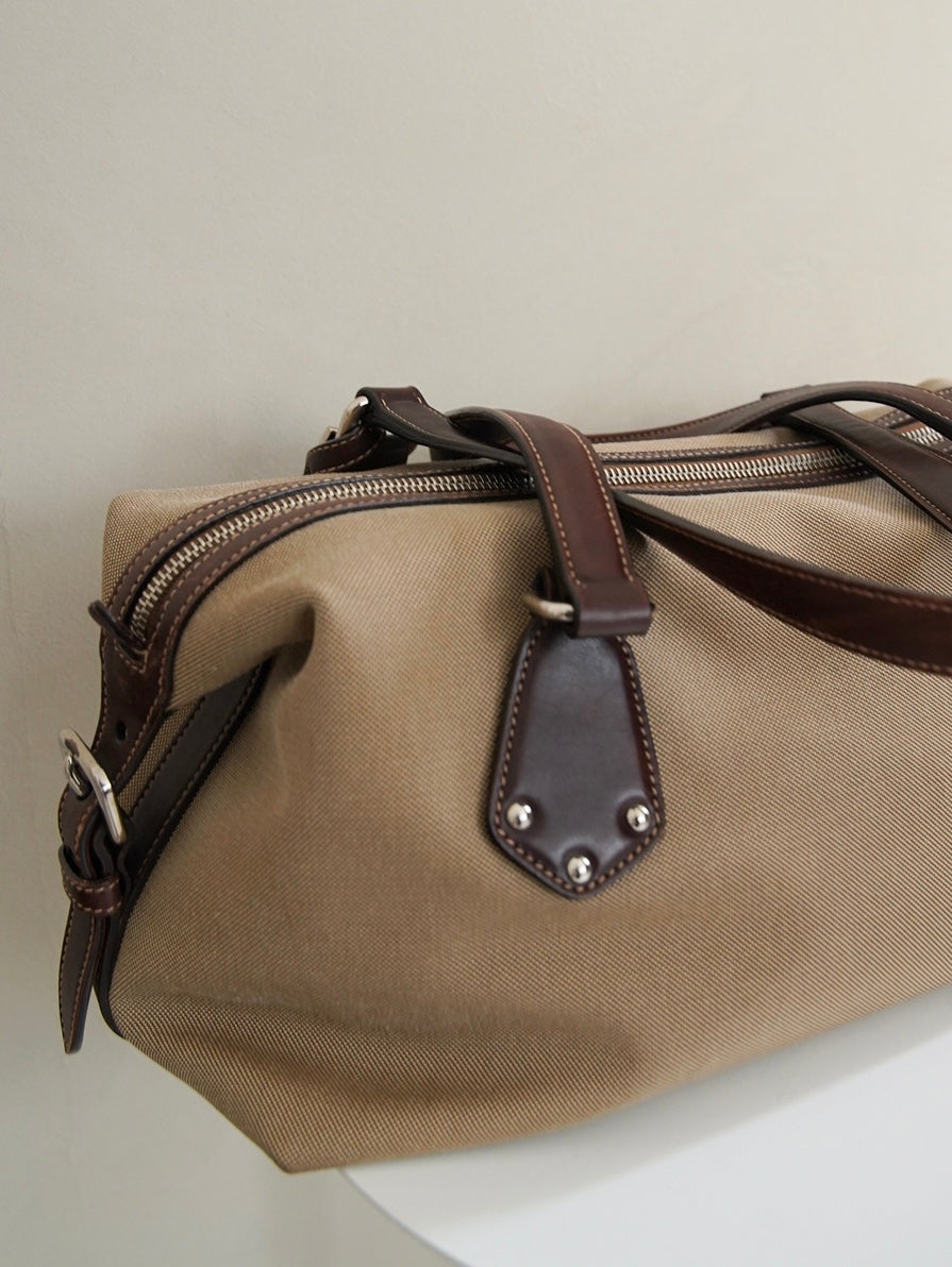 Early 2000s Prada, Jacquard logo bag