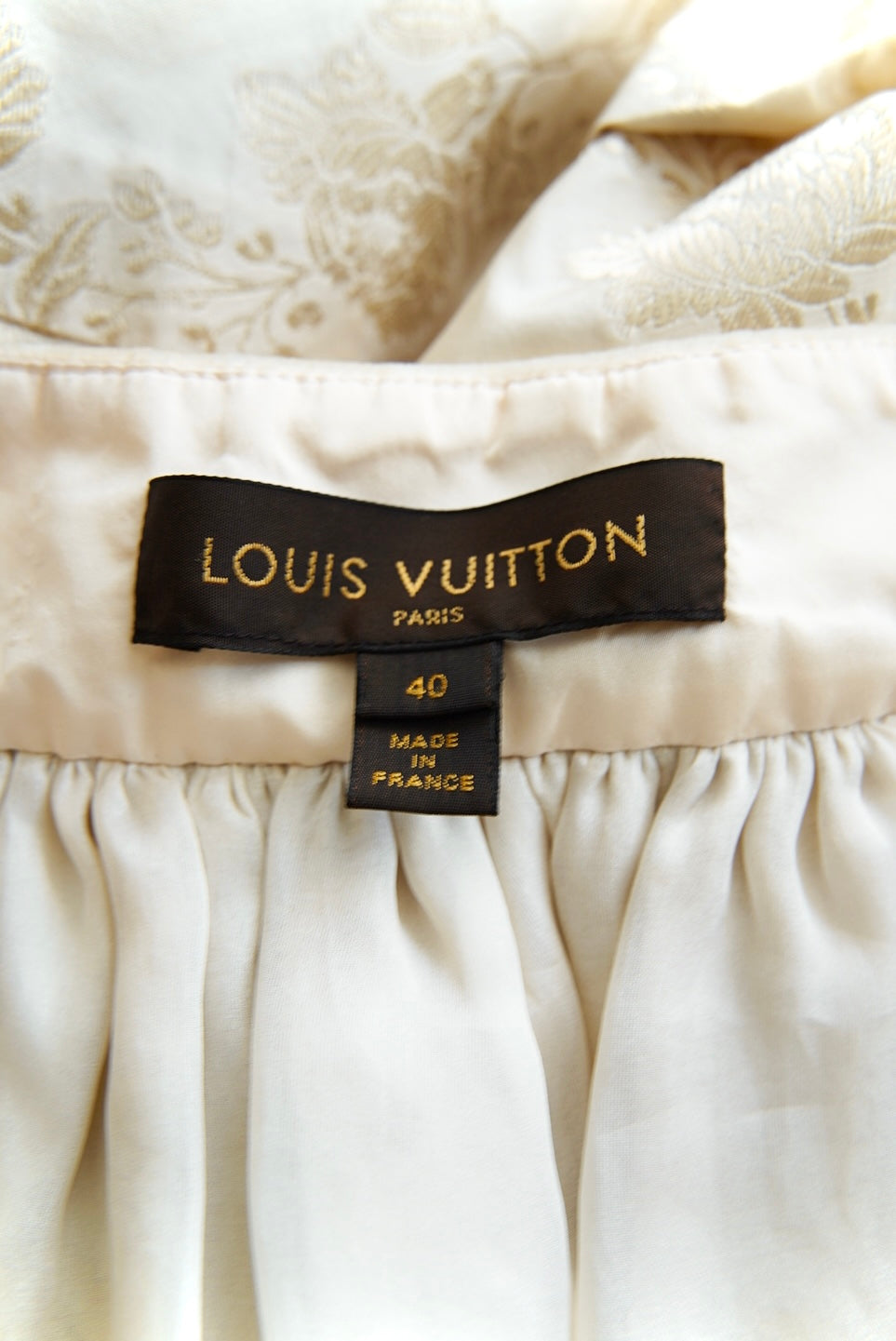 Early 2000s Louis Vuitton,  Jacquard skirt