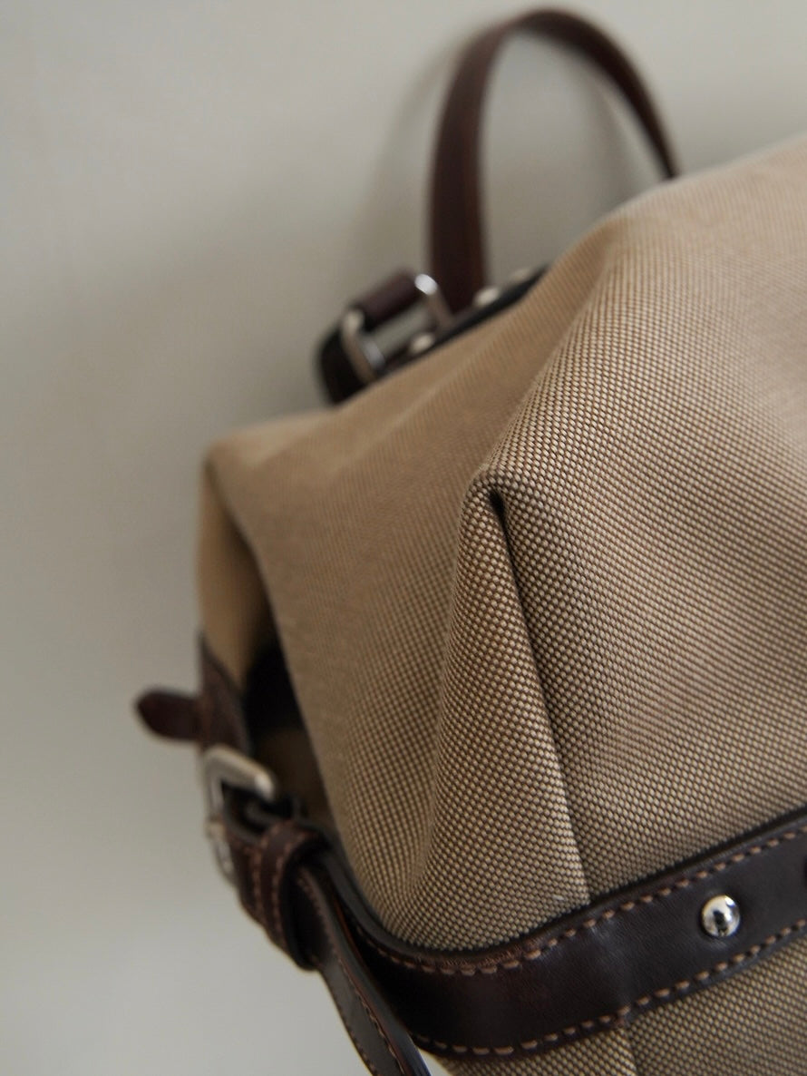 Early 2000s Prada, Jacquard logo bag