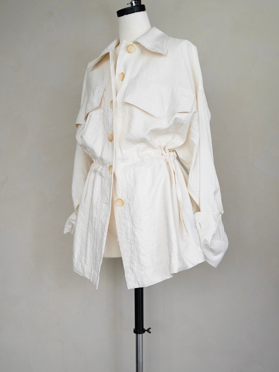 2000s British Label, drawstring  jacket