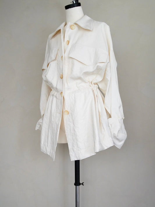 2000s British Label, drawstring  jacket