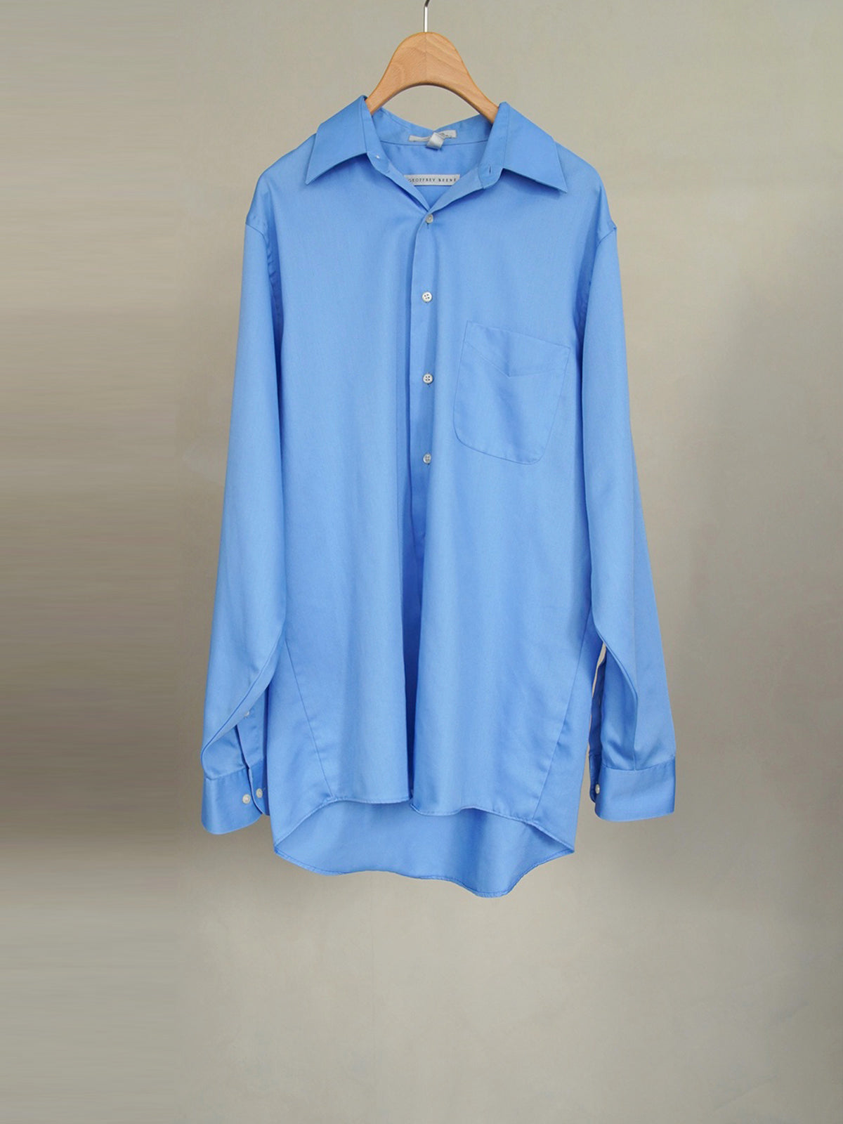 1990s Geoffrey Beene, shirt in blue