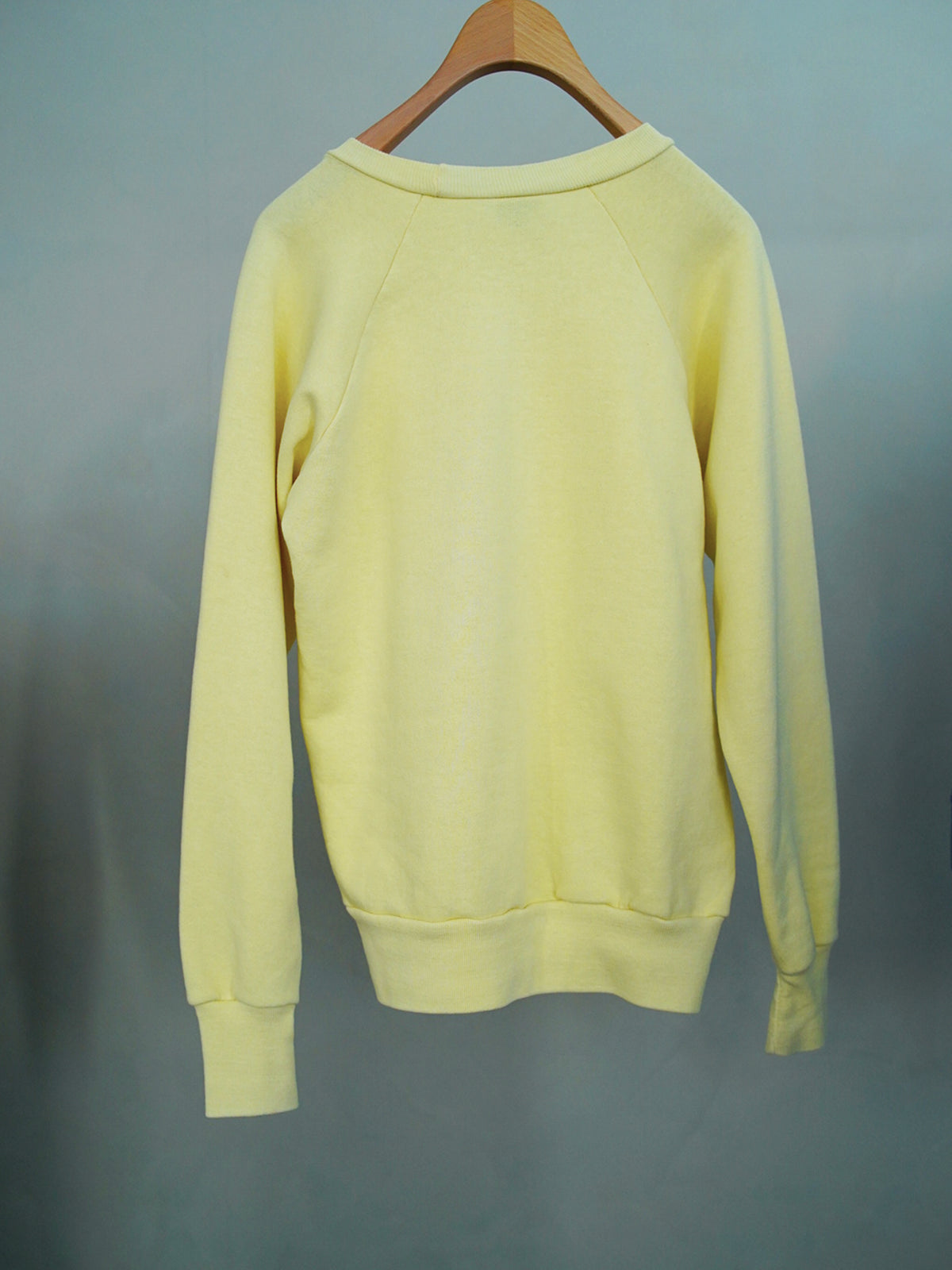 1980s Sweat in lemon yellow