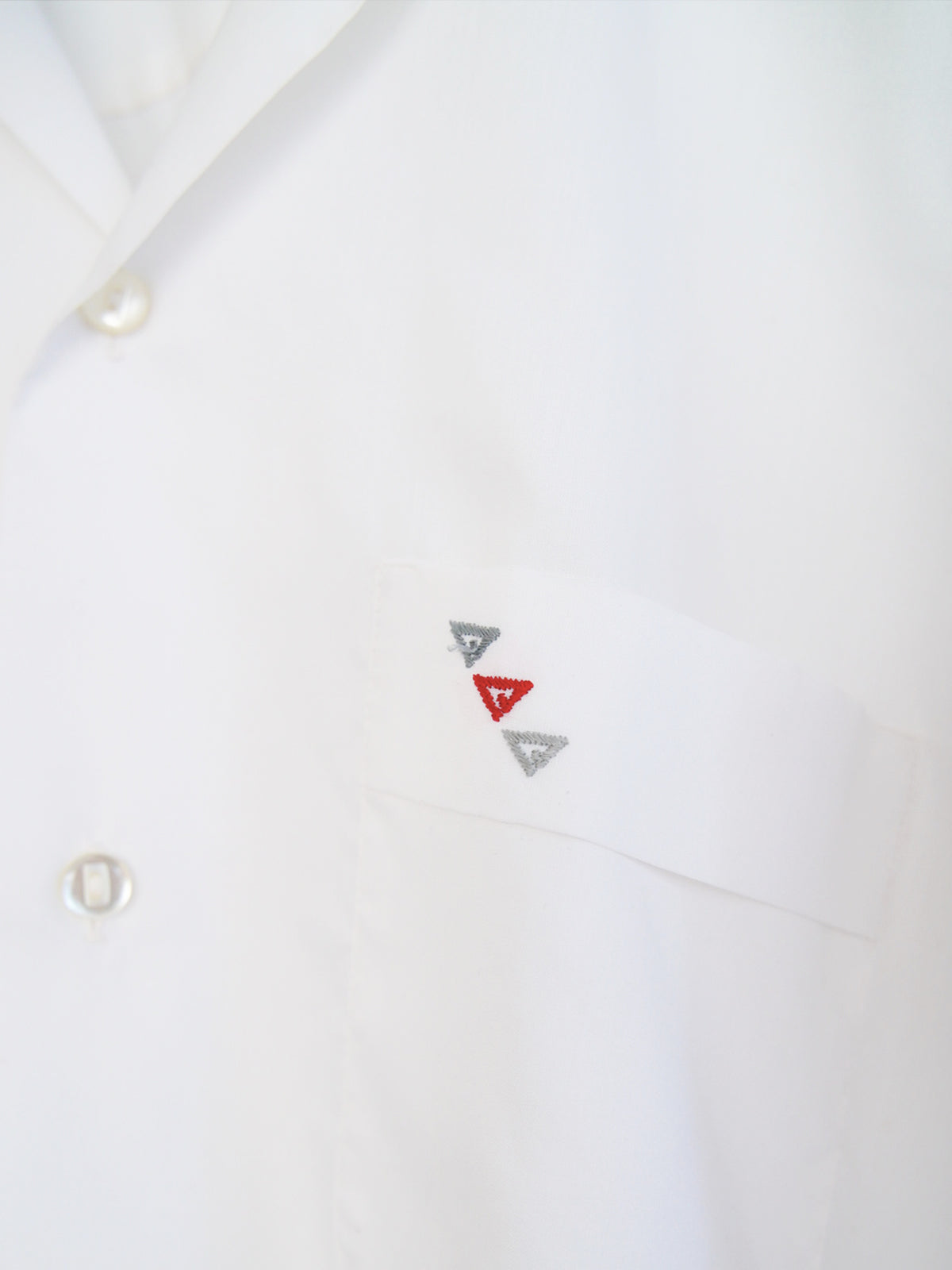 1960s Open collar shirt