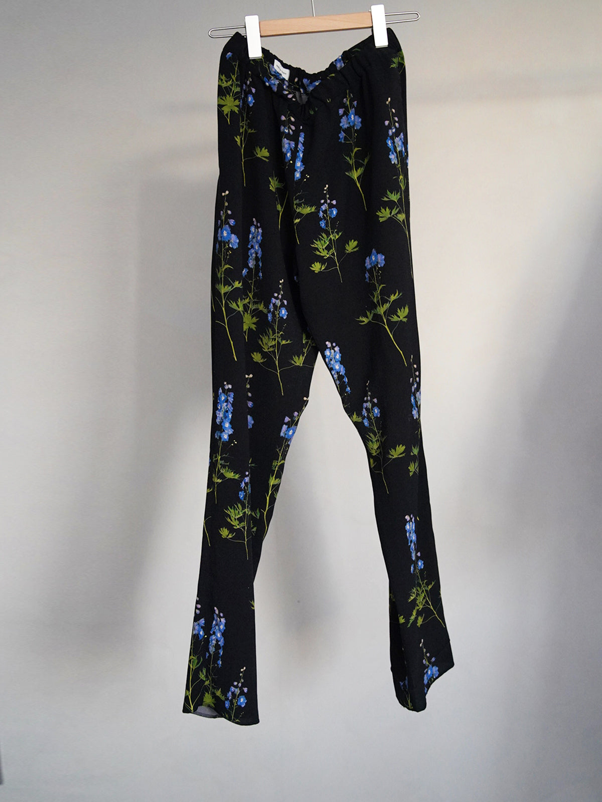 2000s Dries Van Noten, botanical printed trousers