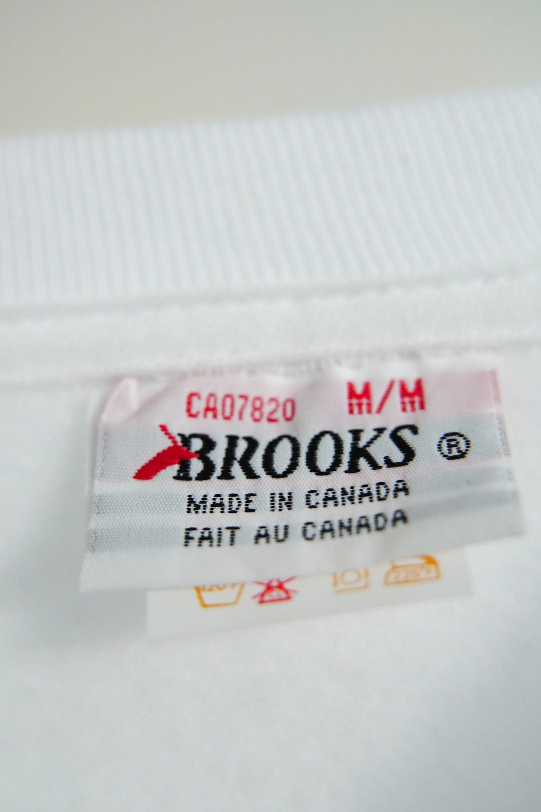 1990s Deadstock, sweat in white