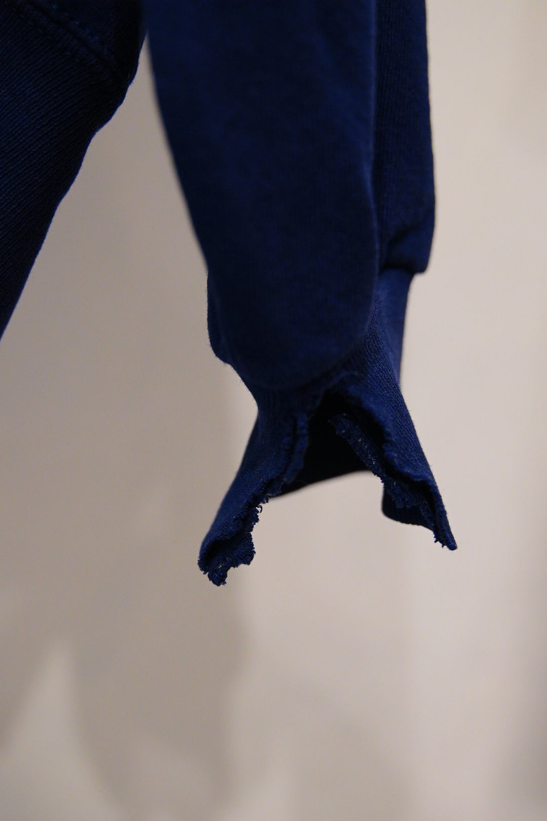 1980s Junk embroidered sweat hoodie in navy