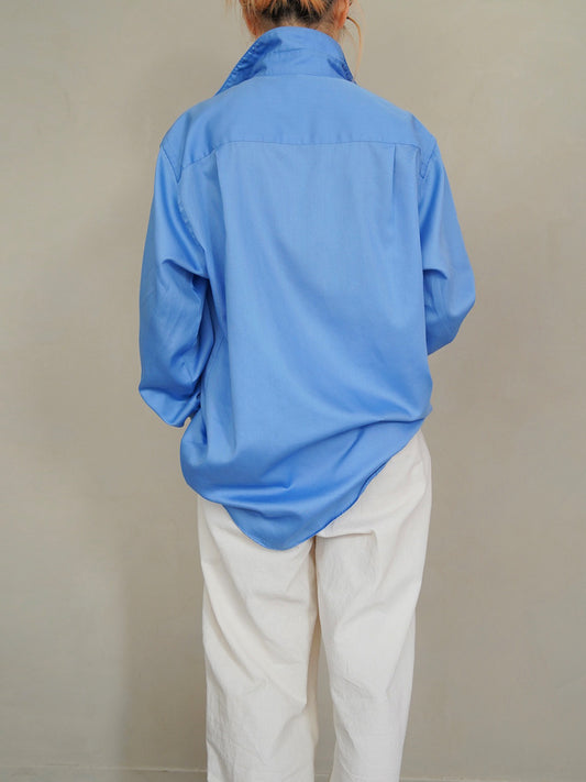 1990s Geoffrey Beene, shirt in blue