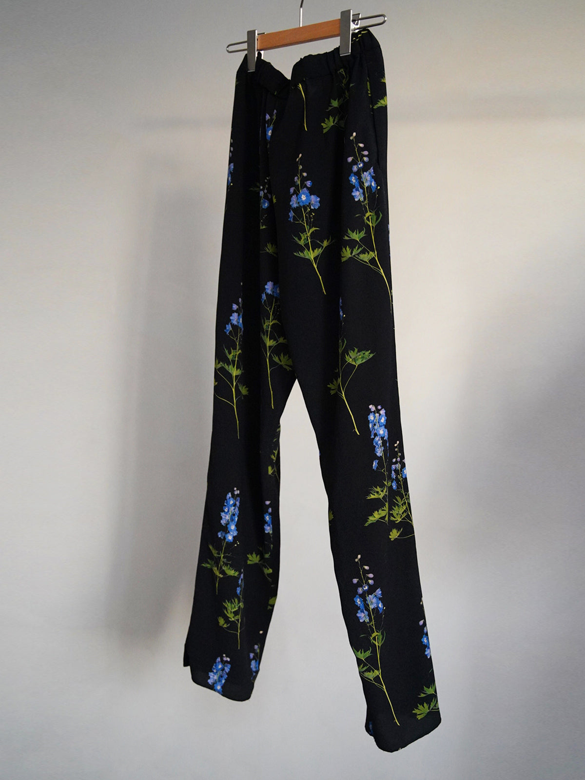 2000s Dries Van Noten, botanical printed trousers