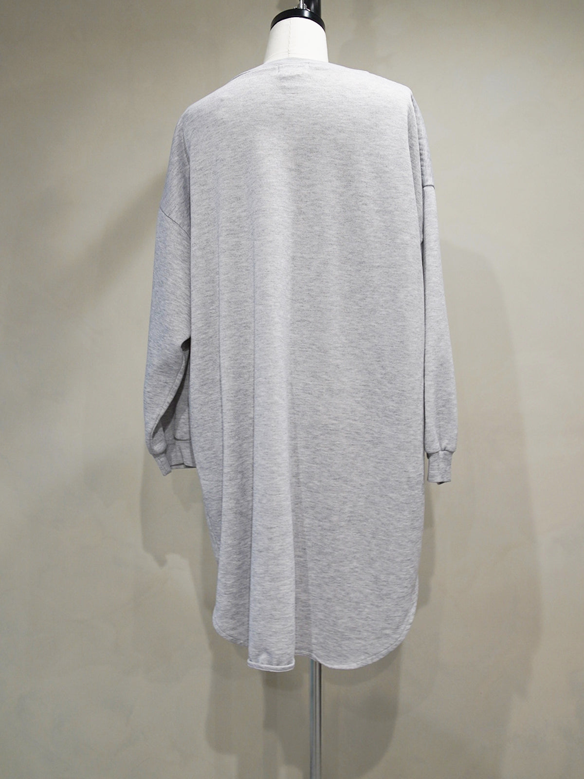 1980s Henry neck long sweat shirt