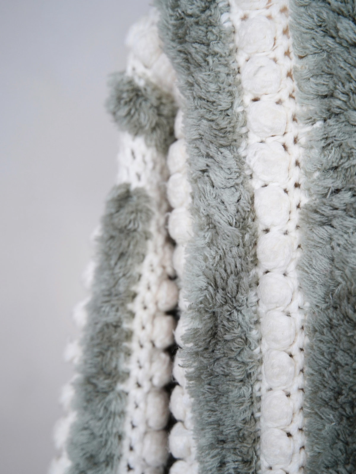 1970s chunky knit blouson