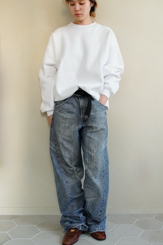 1990s Deadstock, sweat in white