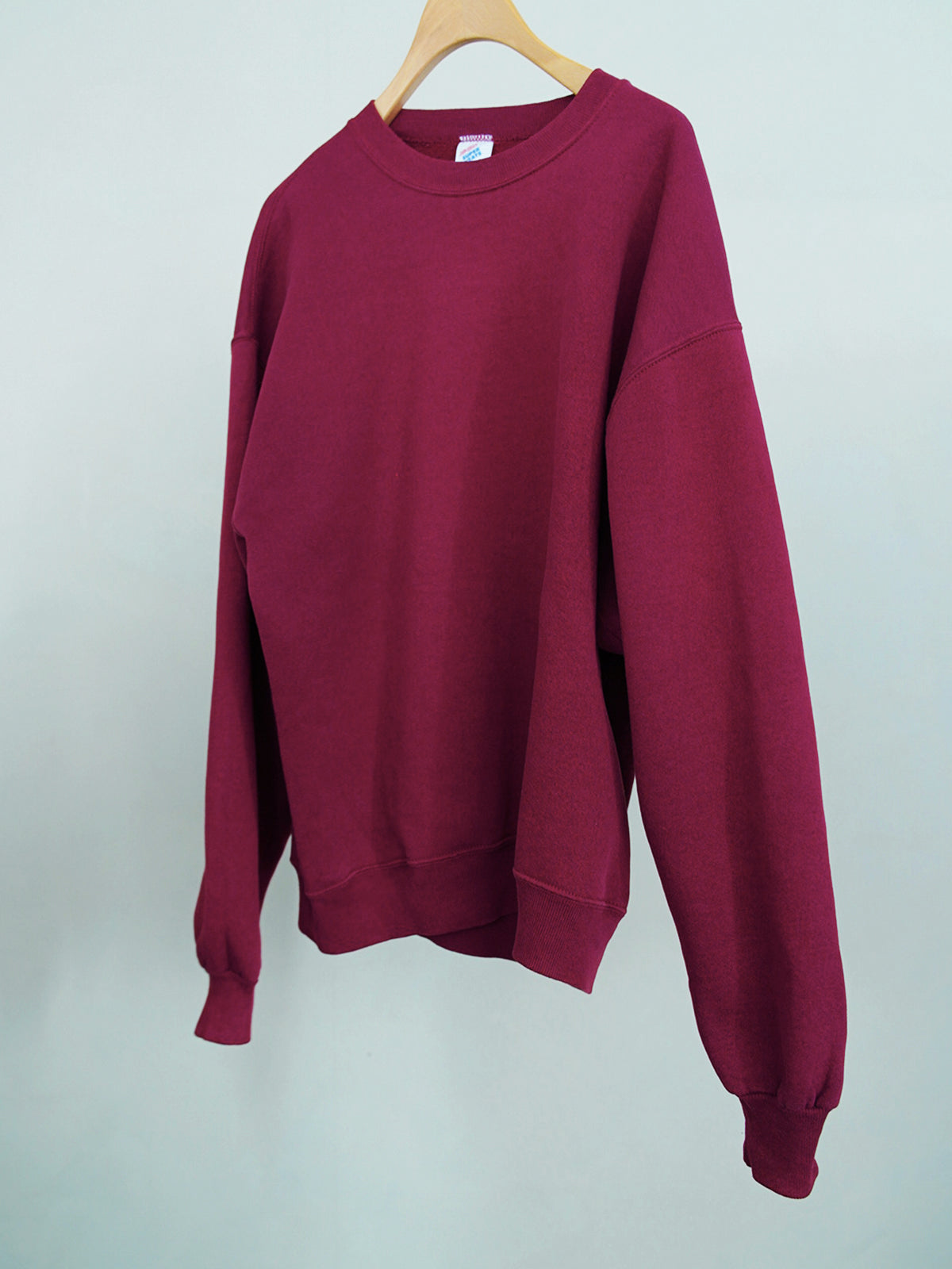 1980s Sweat in burgundy
