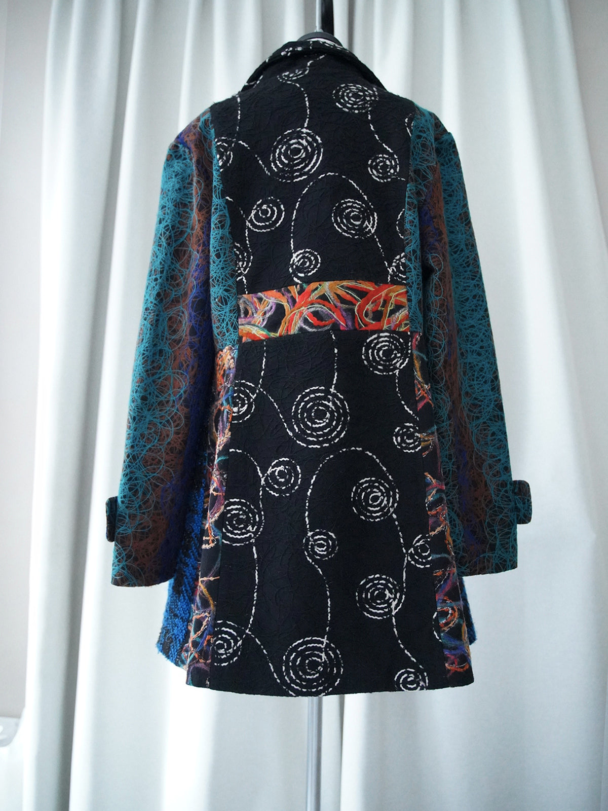 2000s Fulled quilted patchwork jacket