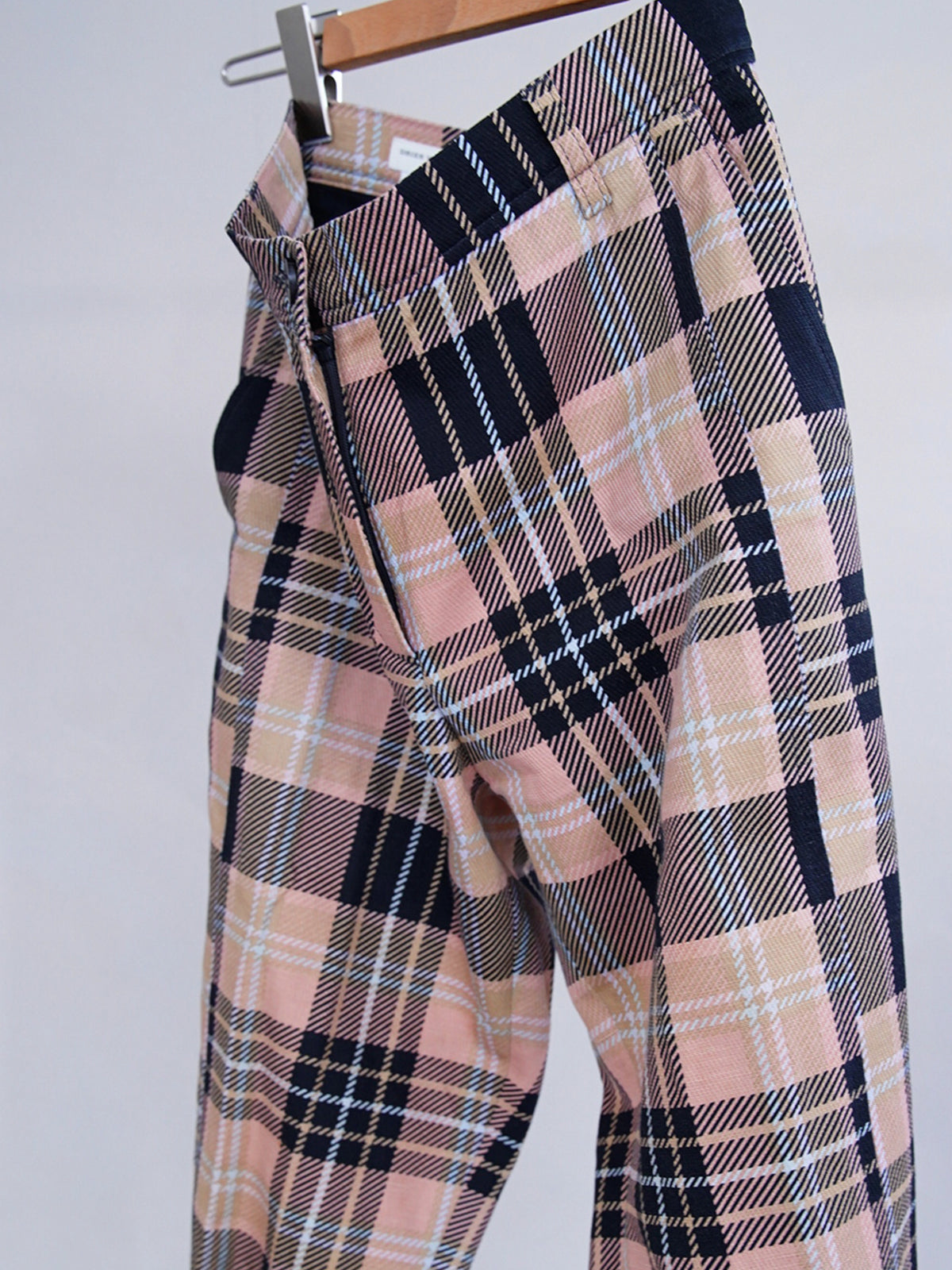2000s Dries Van Noten, pleid pattern trousers