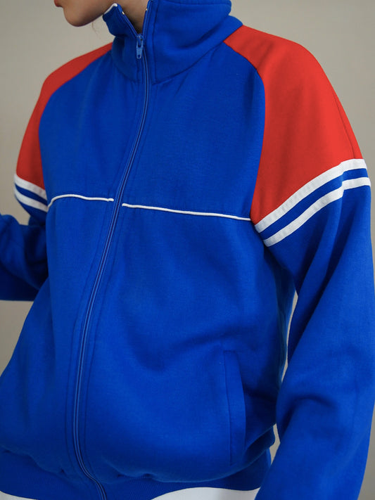 1980s Sweat track jacket
