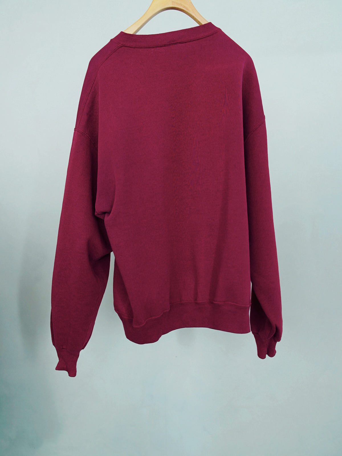 1980s Sweat in burgundy