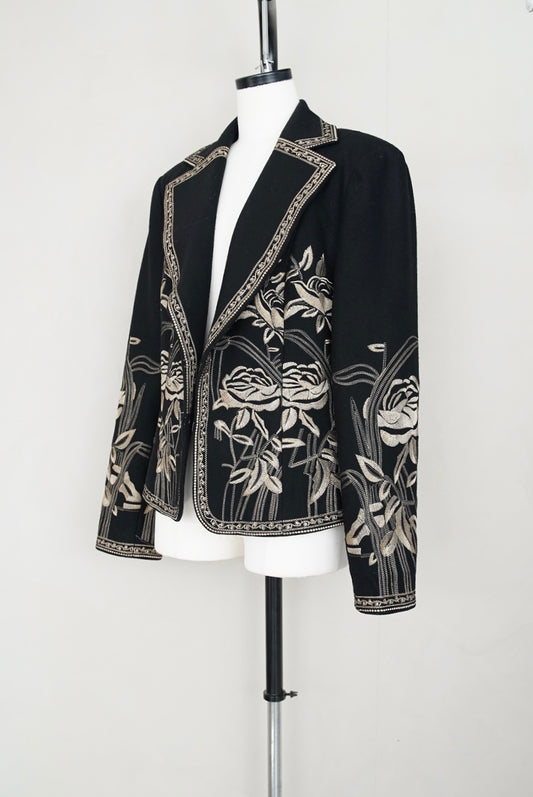 1980s embroidered jacket