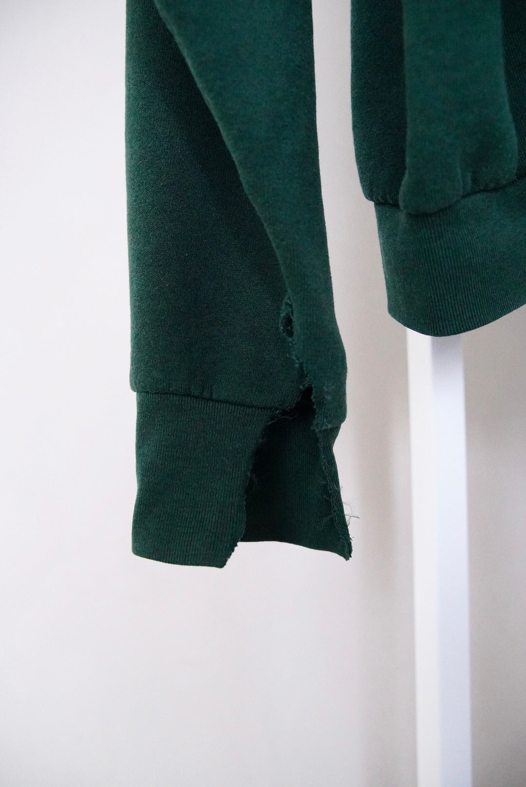 1990s Junk sweat in moss green