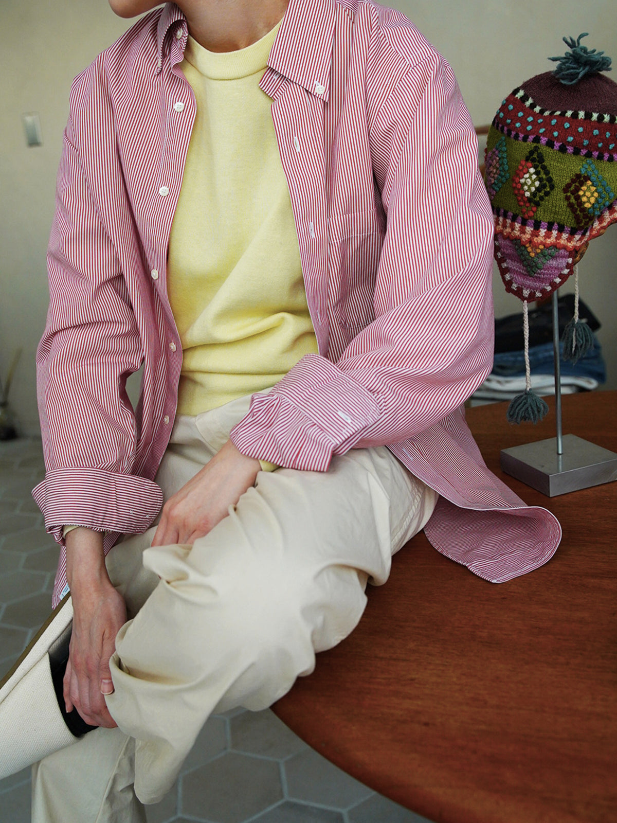 1990s Brooks Brothers, button down striped shirt