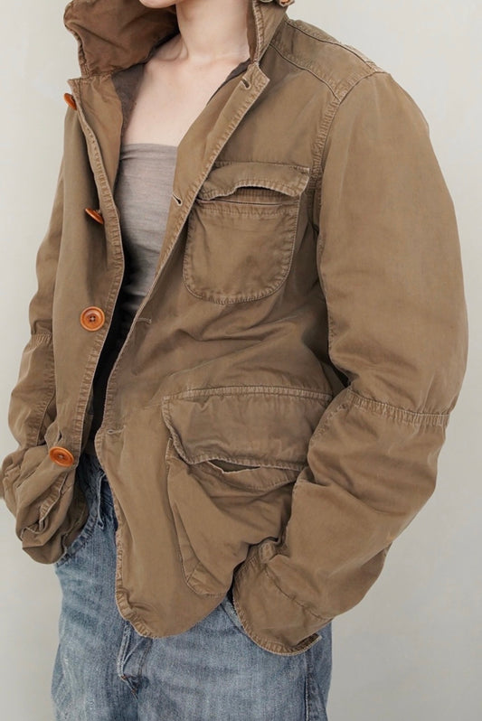 1990s J.crew, trapper jacket