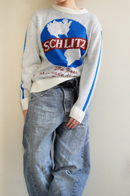 1970s Jacquard knit top