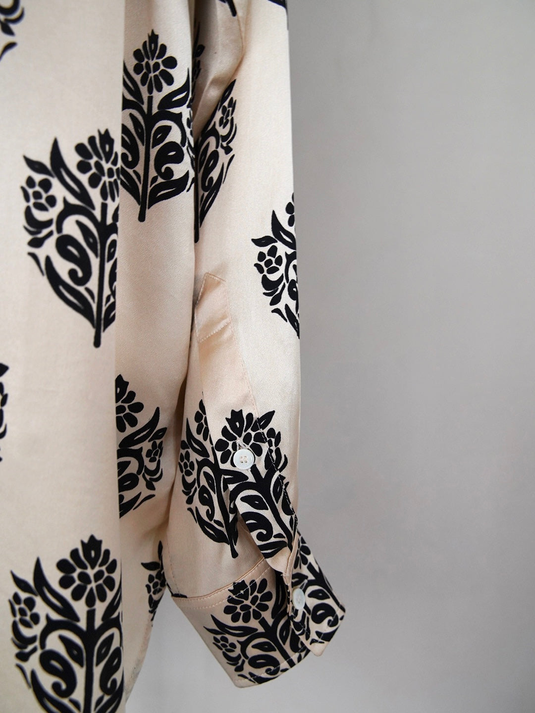 2013 Pre Fall Celine by Phoebe Philo, damask pattern shirt