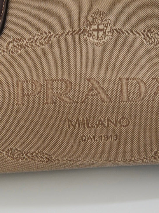 Early 2000s Prada, Jacquard logo bag