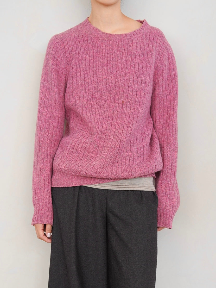 2000s Prada, rib knit top
