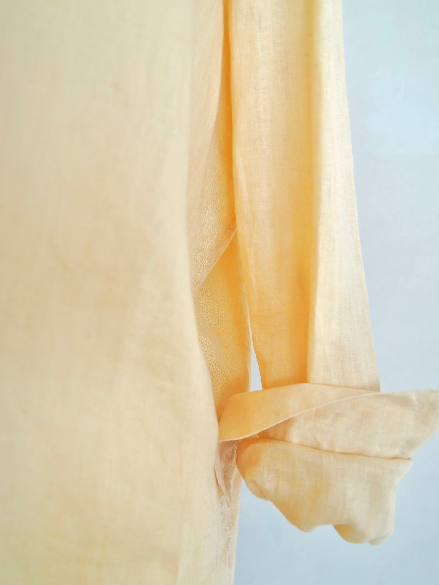 1990s Prada, open collar linen shirt