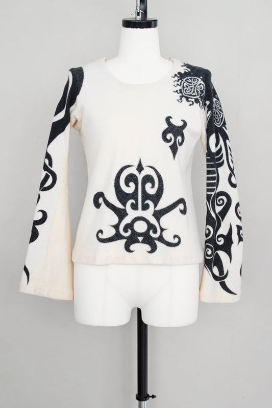 AD1996 Junya Watanabe, shrink tatoo top