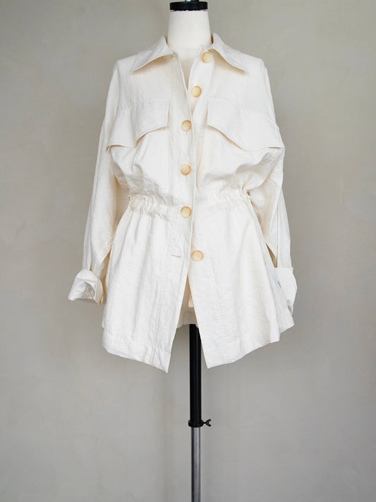2000s British Label, drawstring  jacket