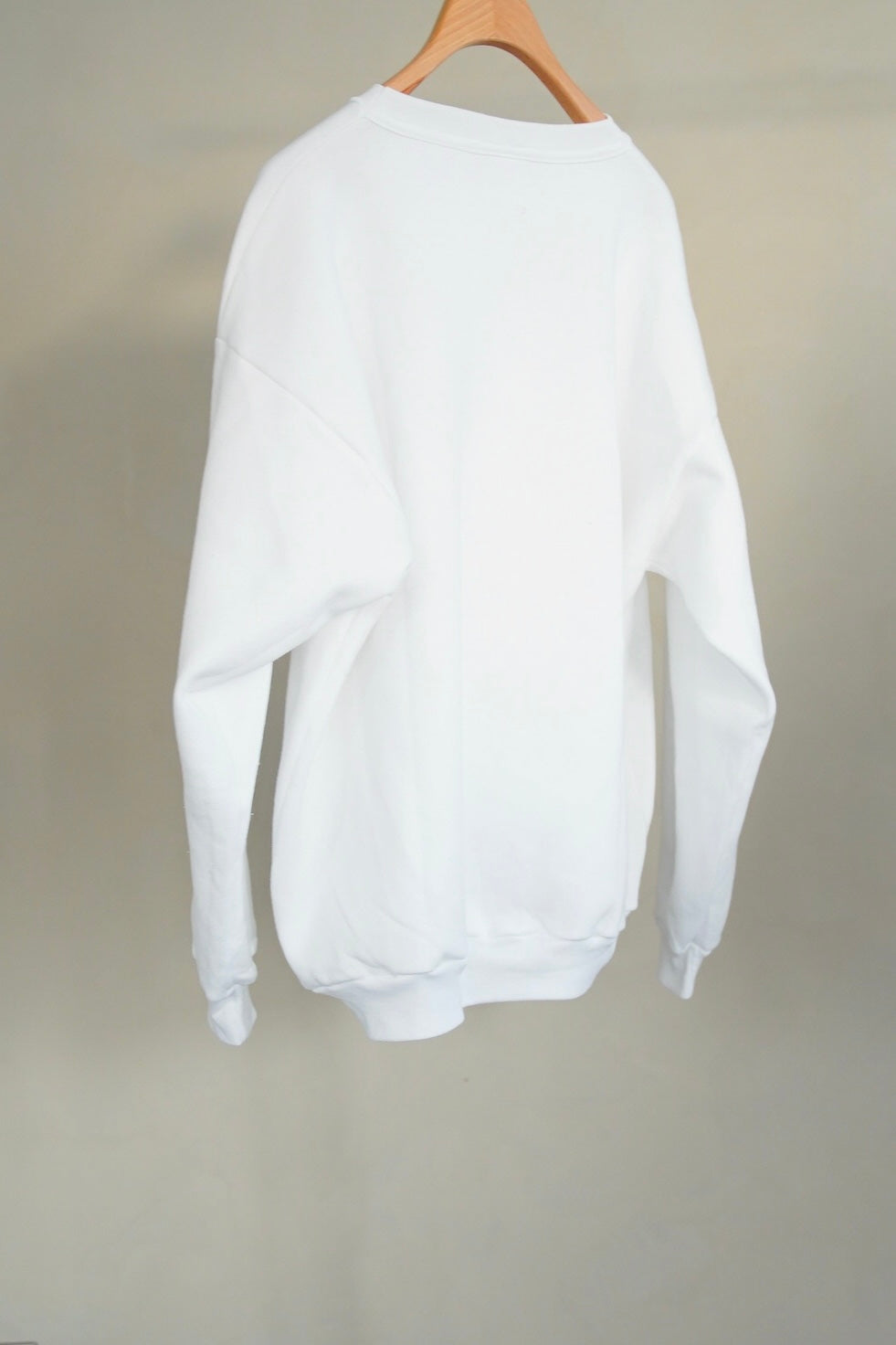 1990s Deadstock, sweat in white