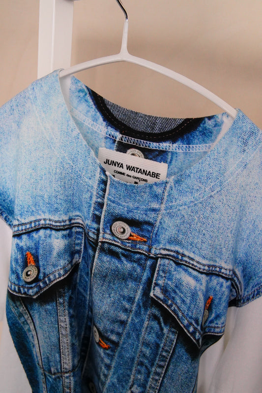 2000s JUNYA WATANABE, trompe l'oeil T