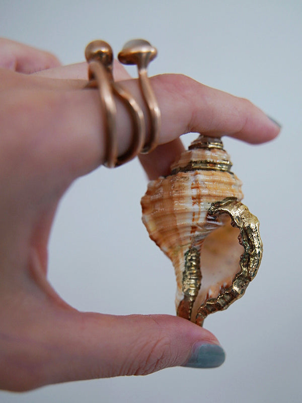 1970-80s Shell top necklace