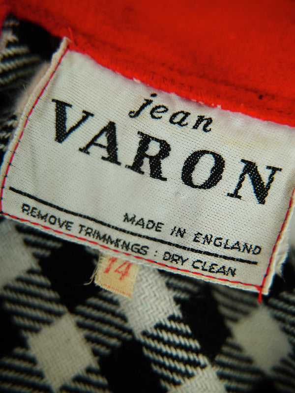 1970s Jean Varon, woolen caftan dress